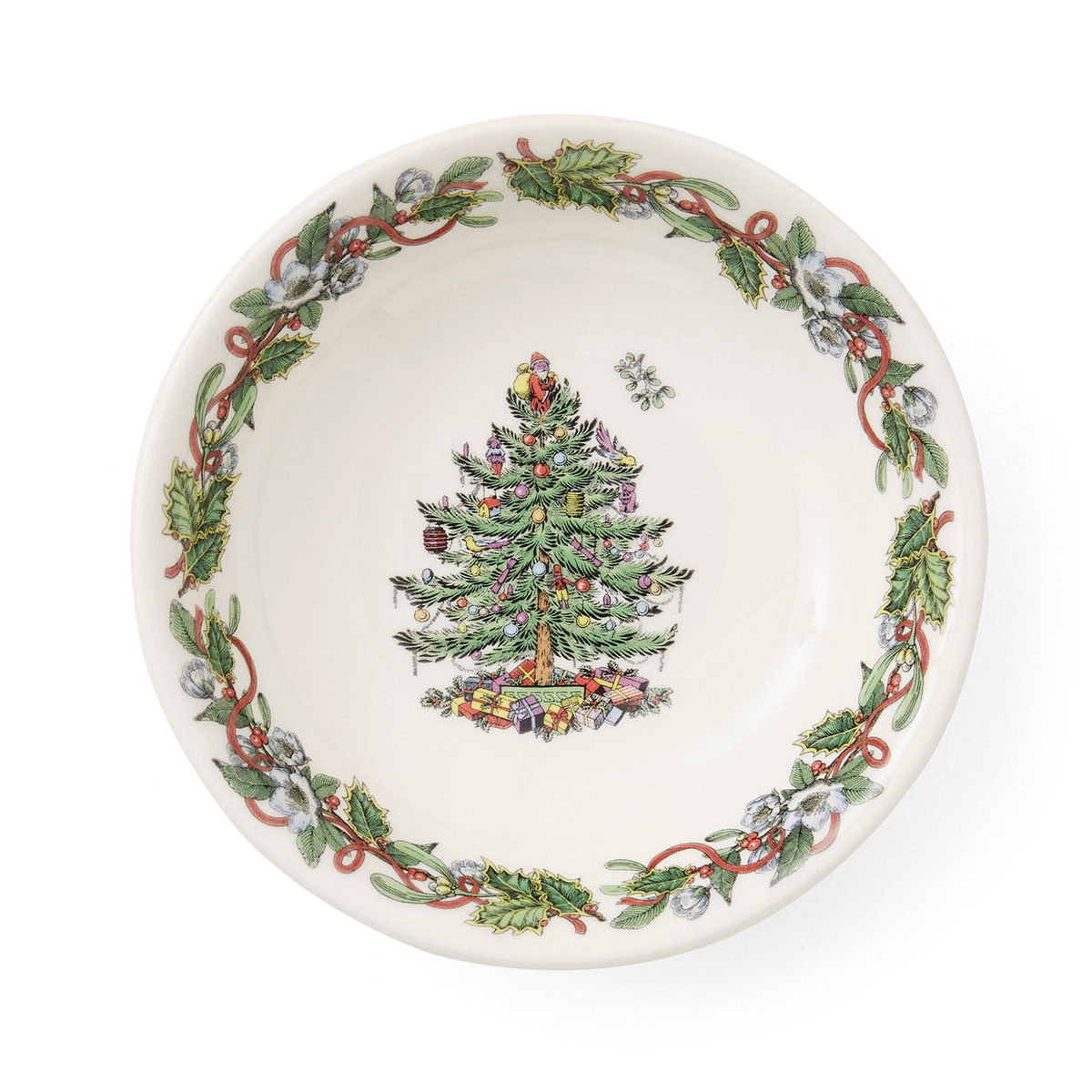 Spode Christmas Tree Wreath Cereal Bowl image number null